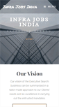 Mobile Screenshot of infrajobsindia.com